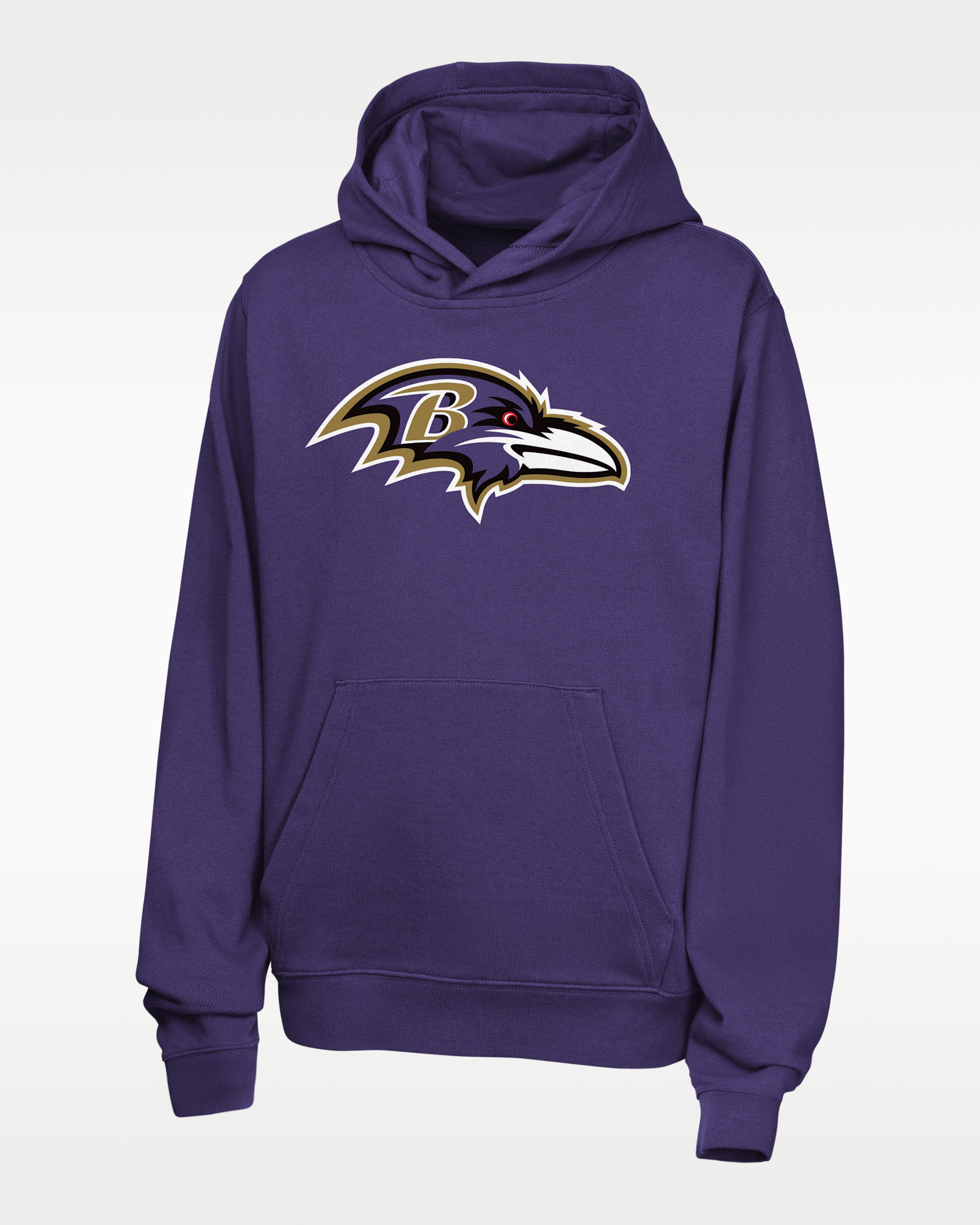 Lamar Jackson Baltimore Ravens Big Kids' Nike NFL Pullover Hoodie